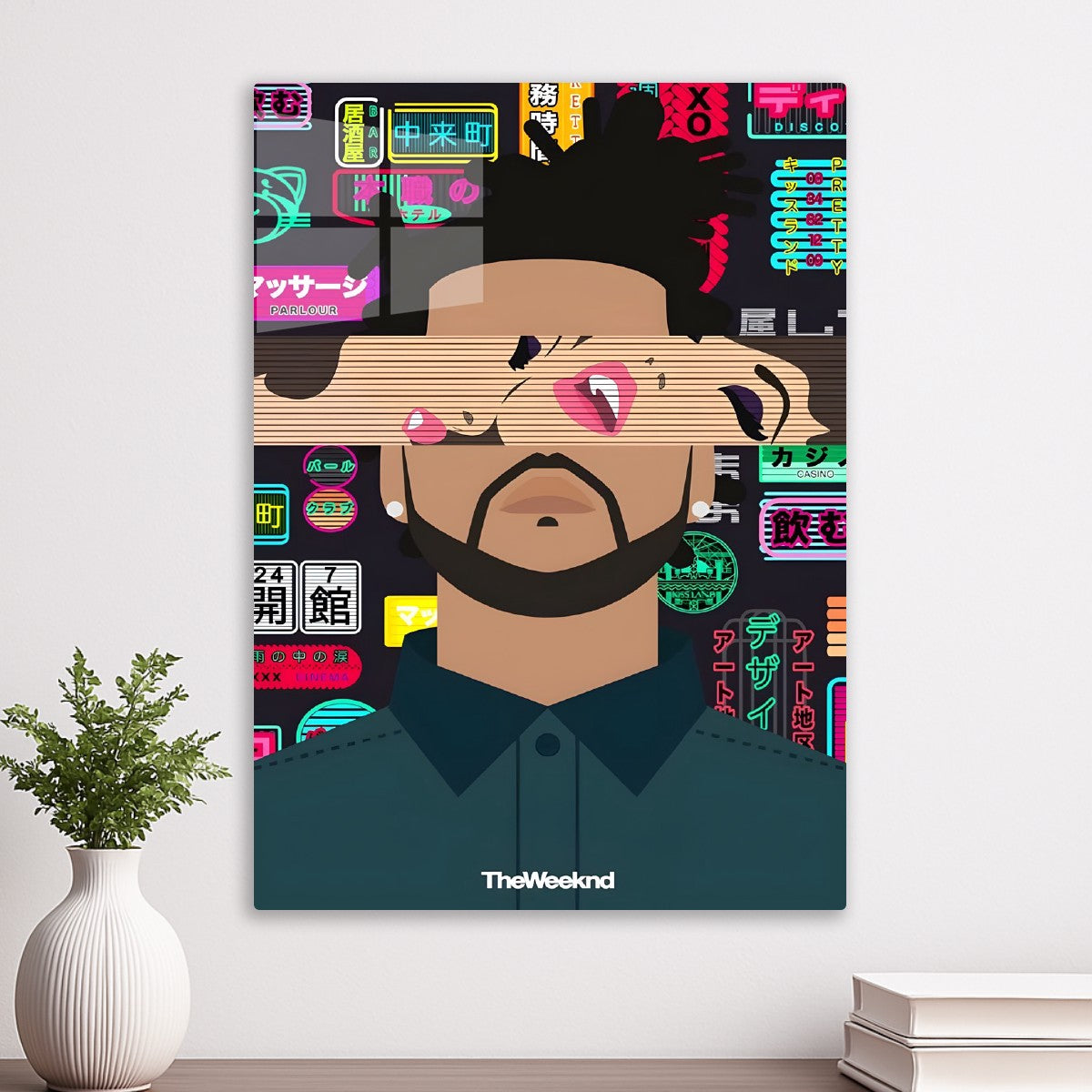 The Weeknd, Japanese Cyberpunk style