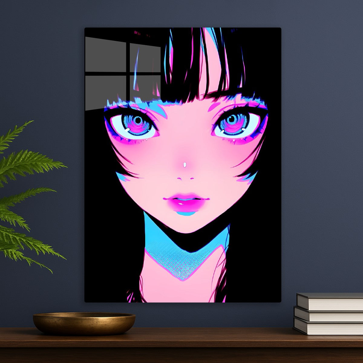 Cyberpunk Girl Portrait