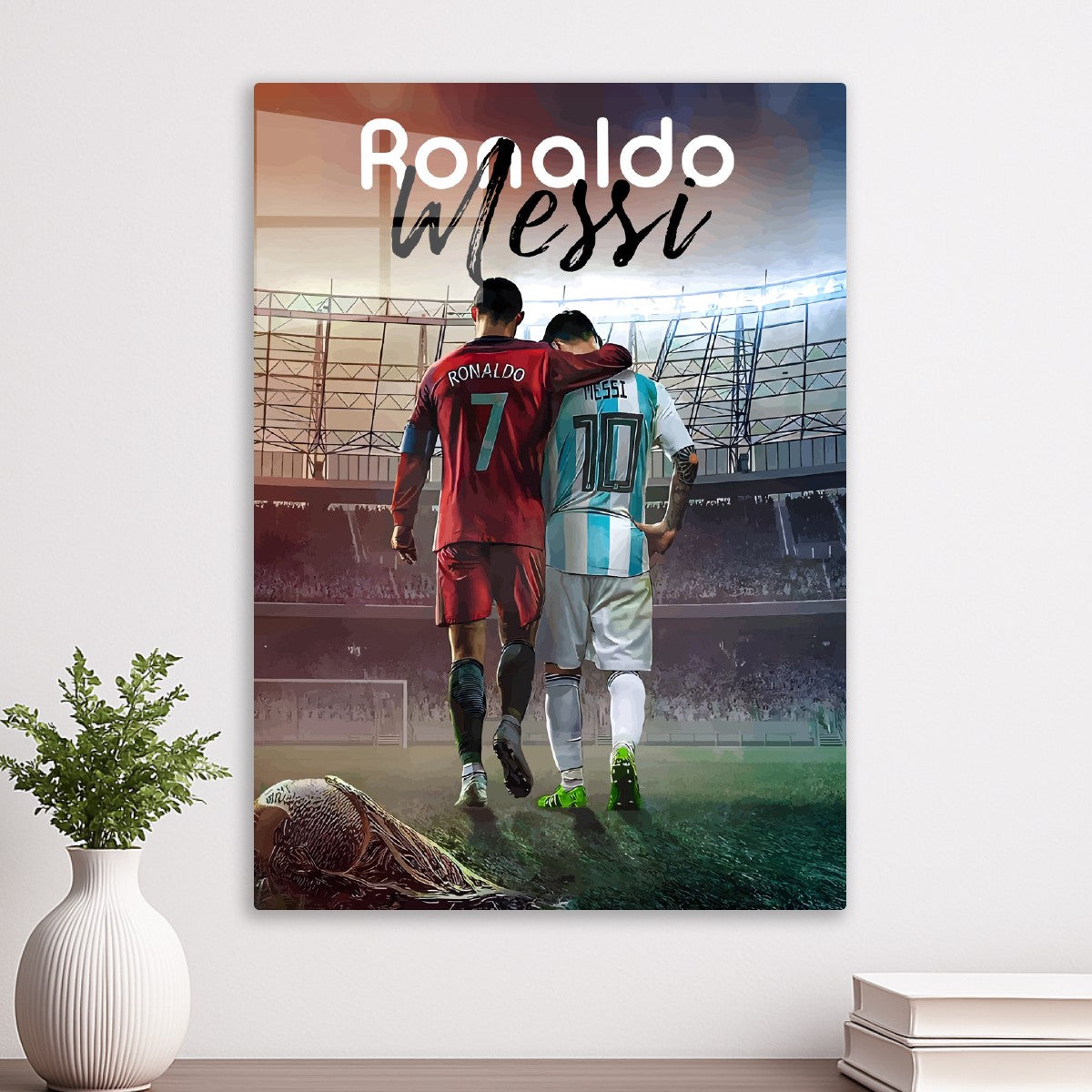 Ronaldo and Messi