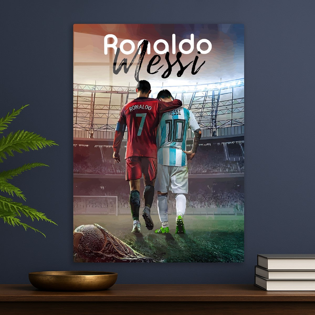 Ronaldo and Messi
