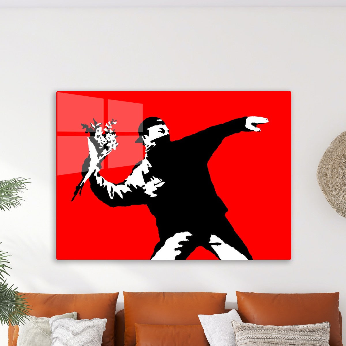 Flower Thrower by Banksy