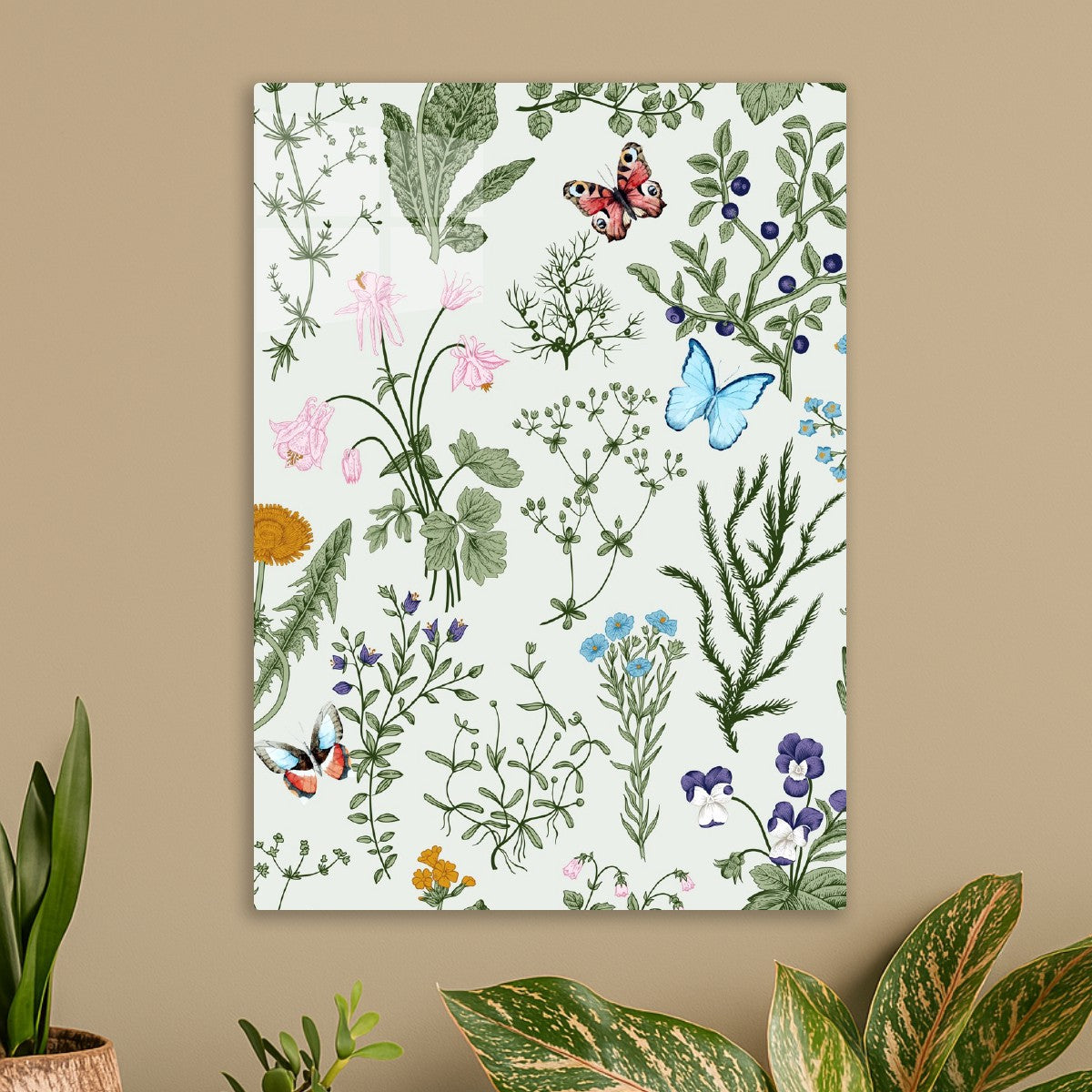 Botanical Flower Farmhouse