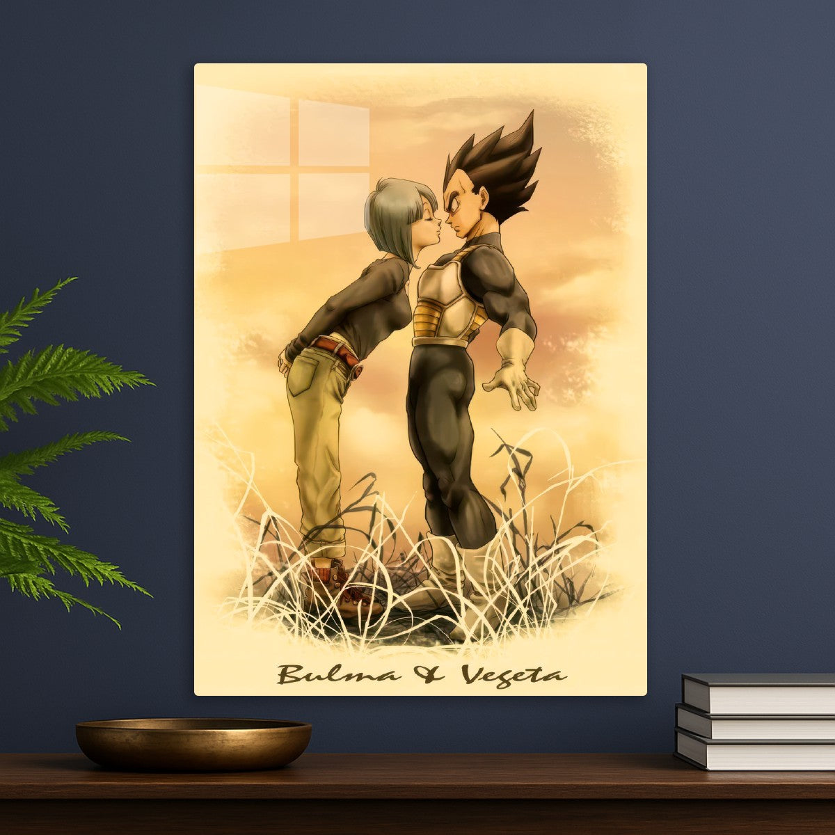 Bulma and vegeta, Dragon ball