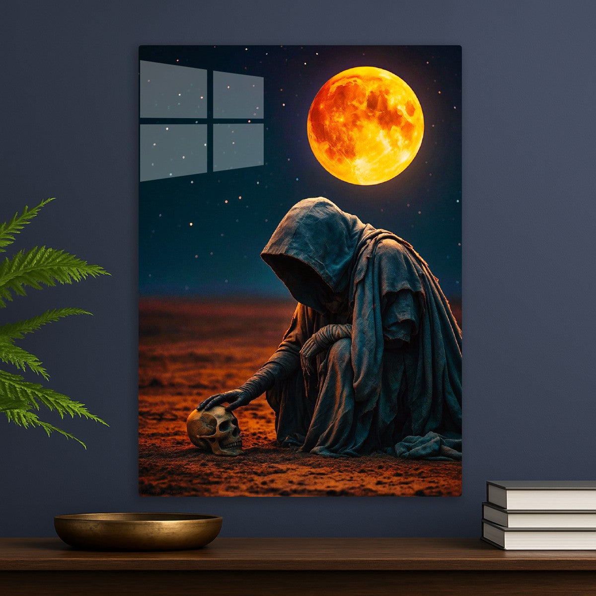 The Watcher of Souls Under the moon