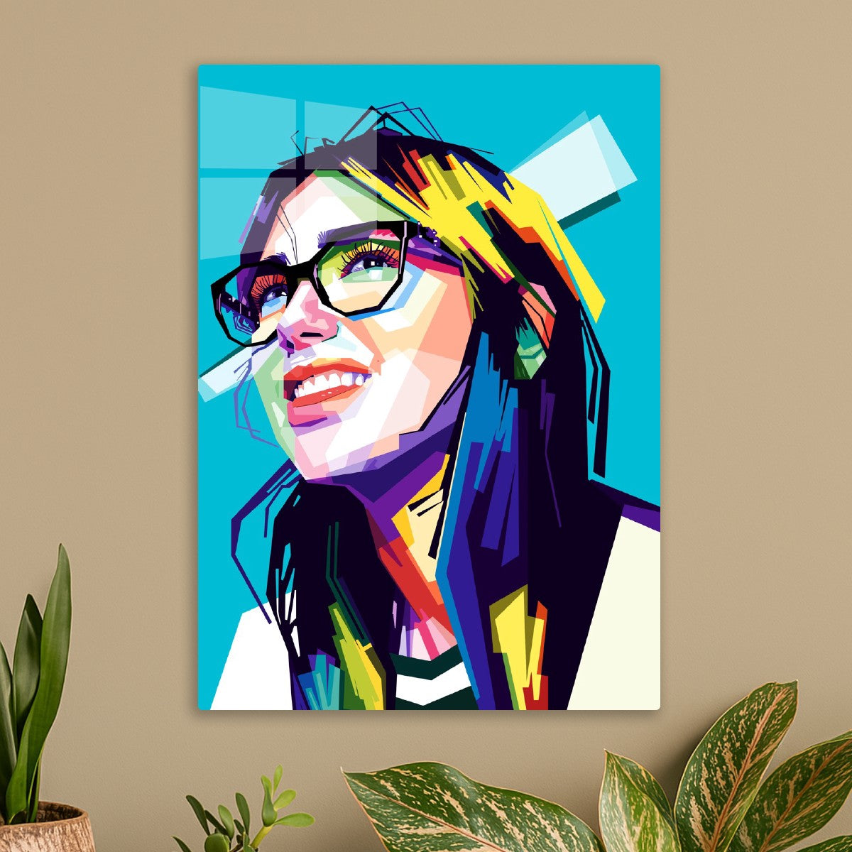 Dua Lipa WPAP Popart