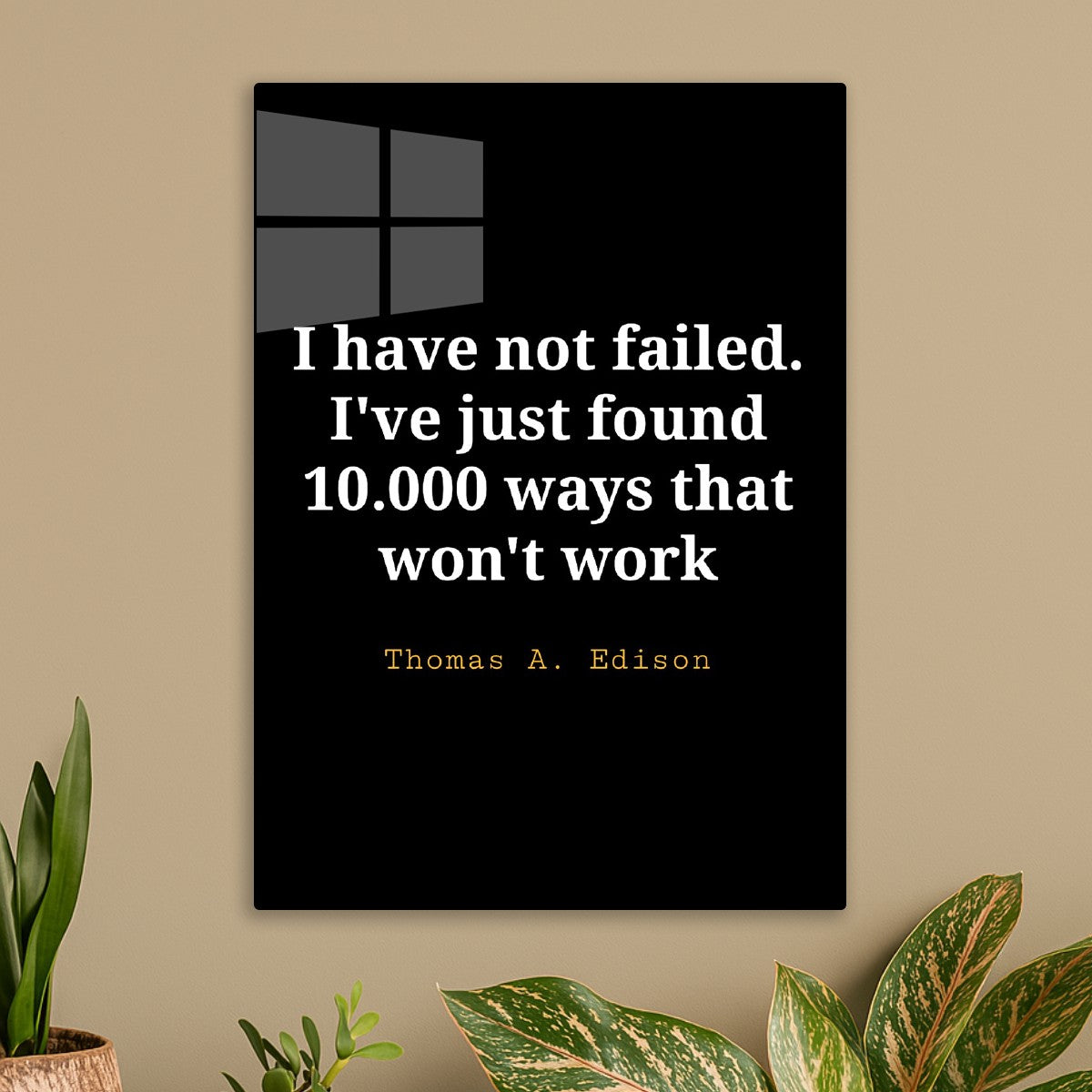 Thomas A Edison Quote 