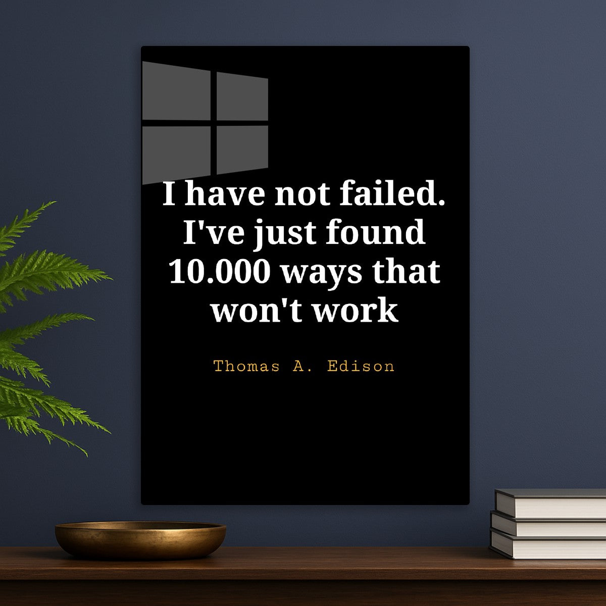 Thomas A Edison Quote 