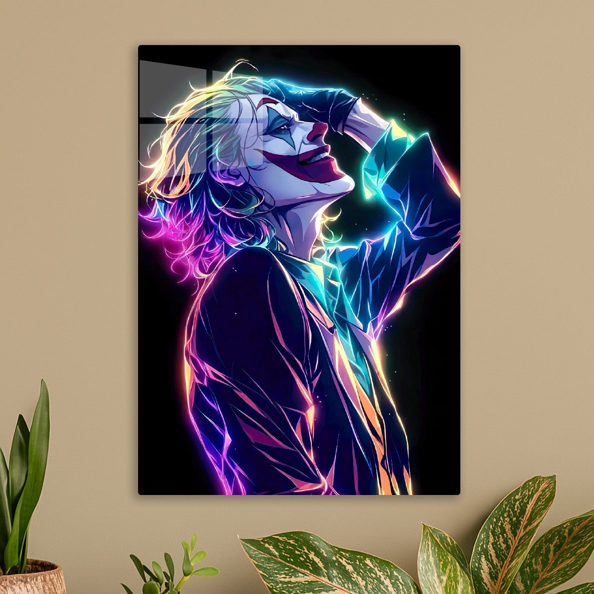 joker neon art