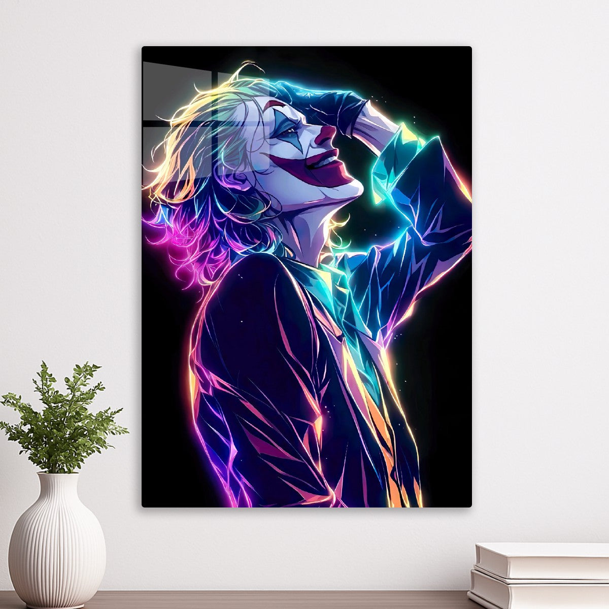 joker neon art