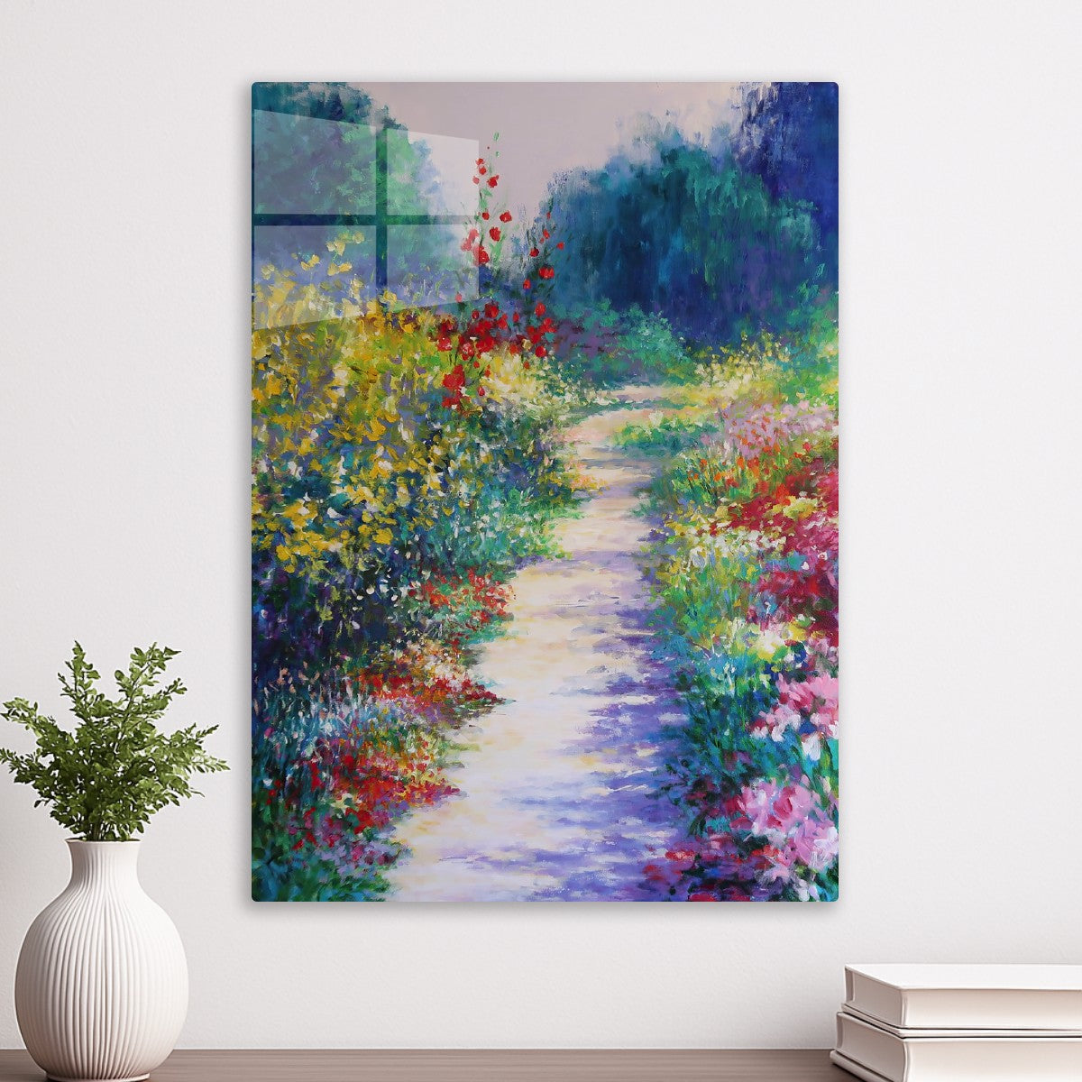 Impressionism Painting Garden, Cloude Monet
