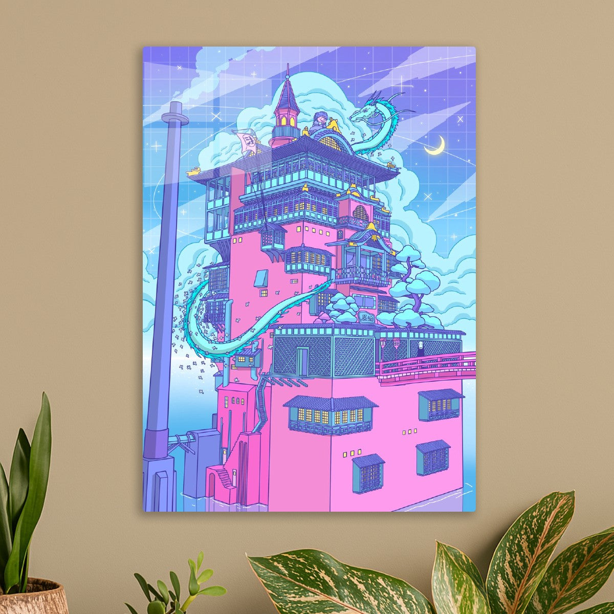 Bath house from Spirited away movie