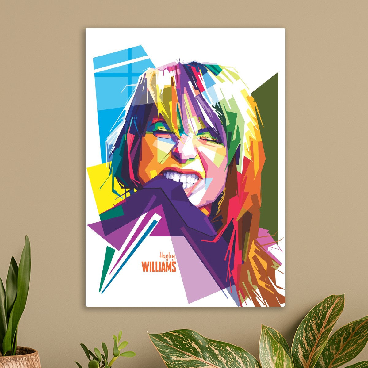 Hayley Williams WPAP Popart