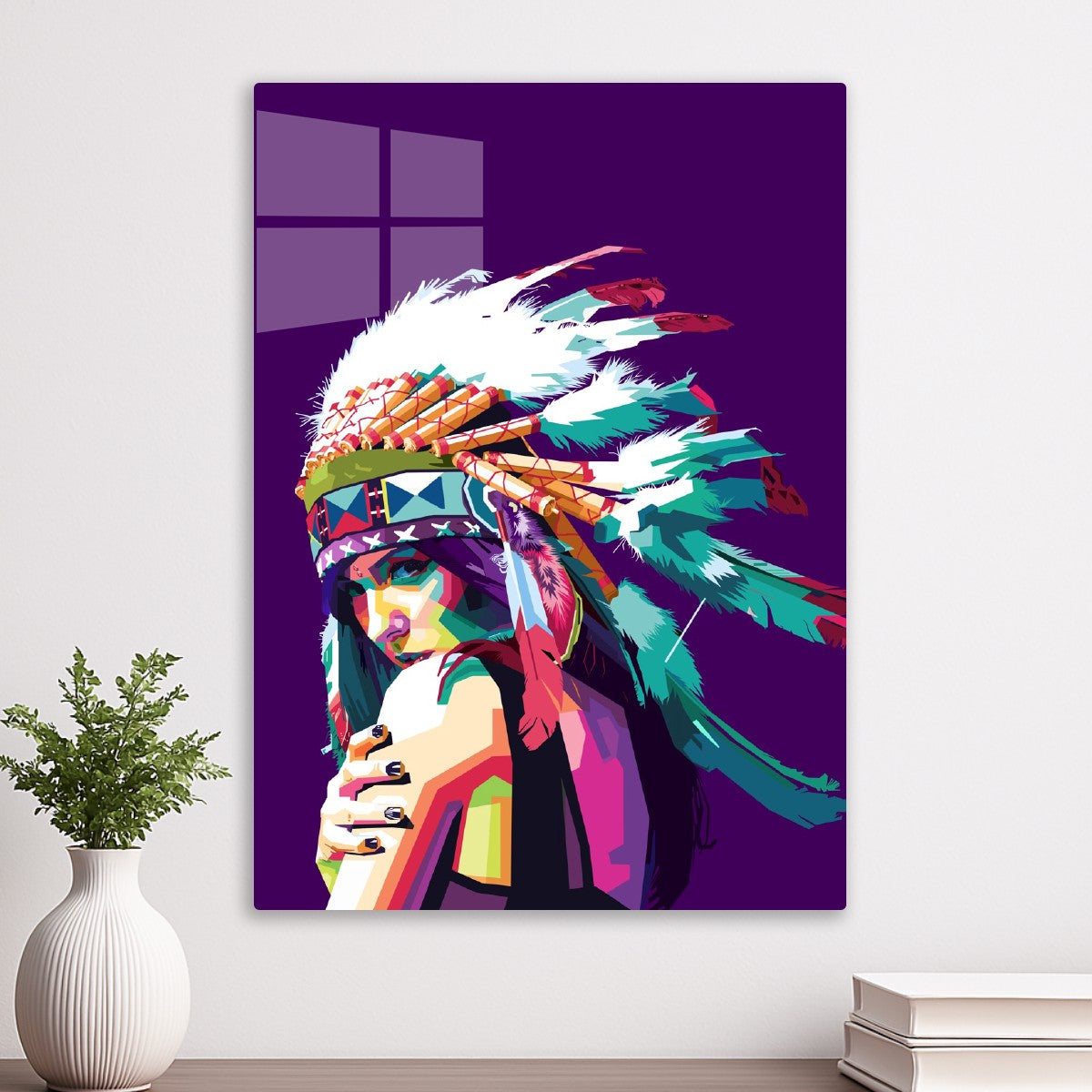 Indiana woman WPAP Popart