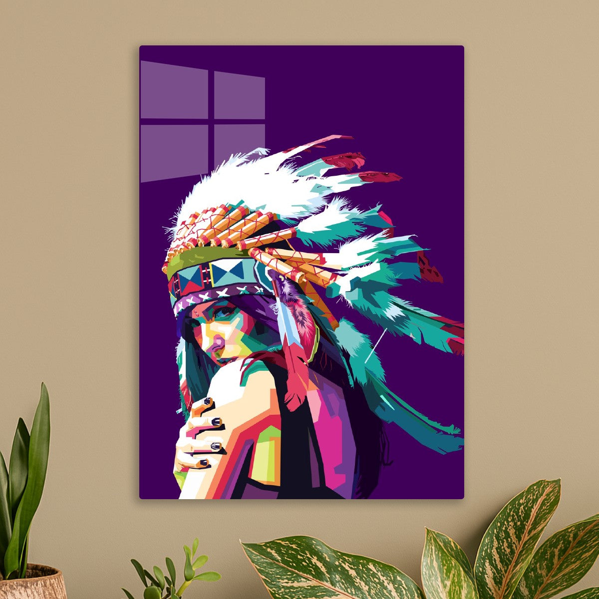 Indiana woman WPAP Popart