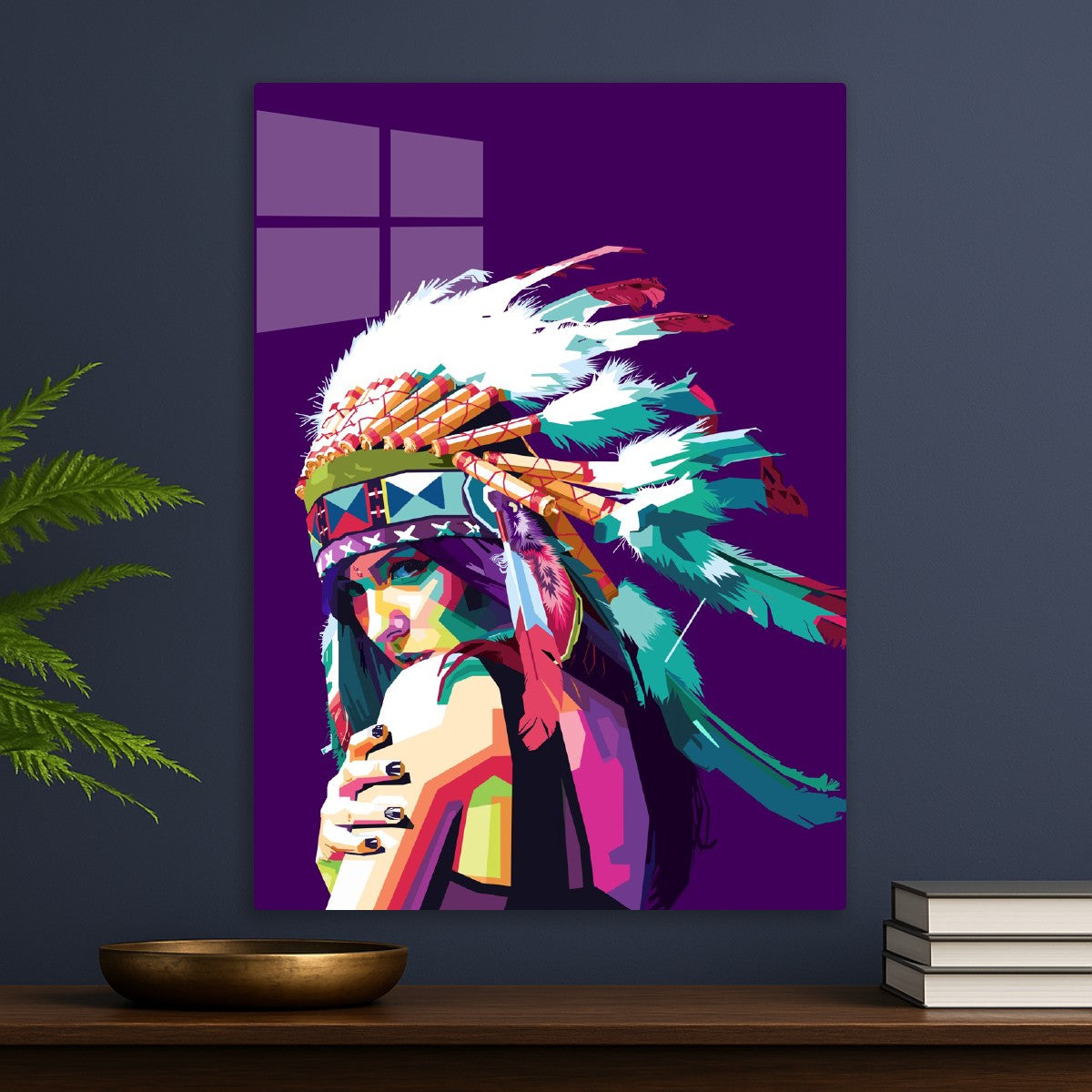 Indiana woman WPAP Popart
