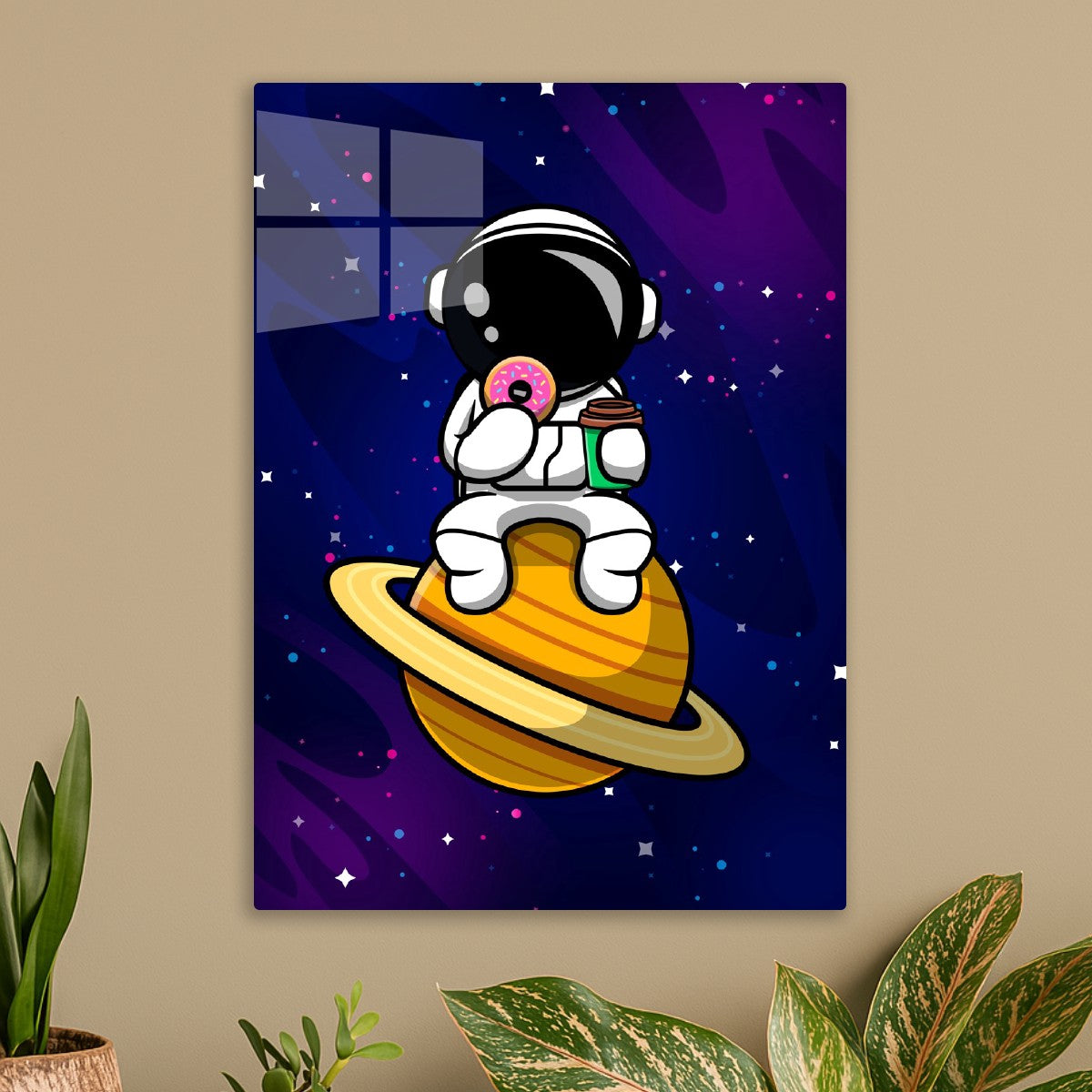 Astronaut & Donut