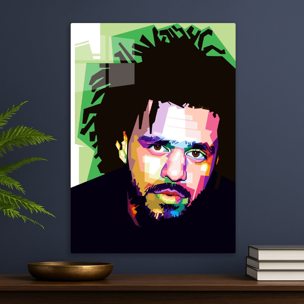 J. Cole WPAP Popart