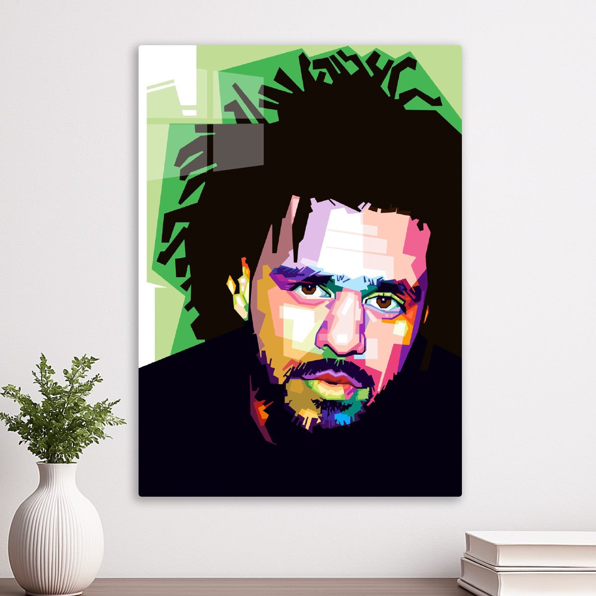 J. Cole WPAP Popart