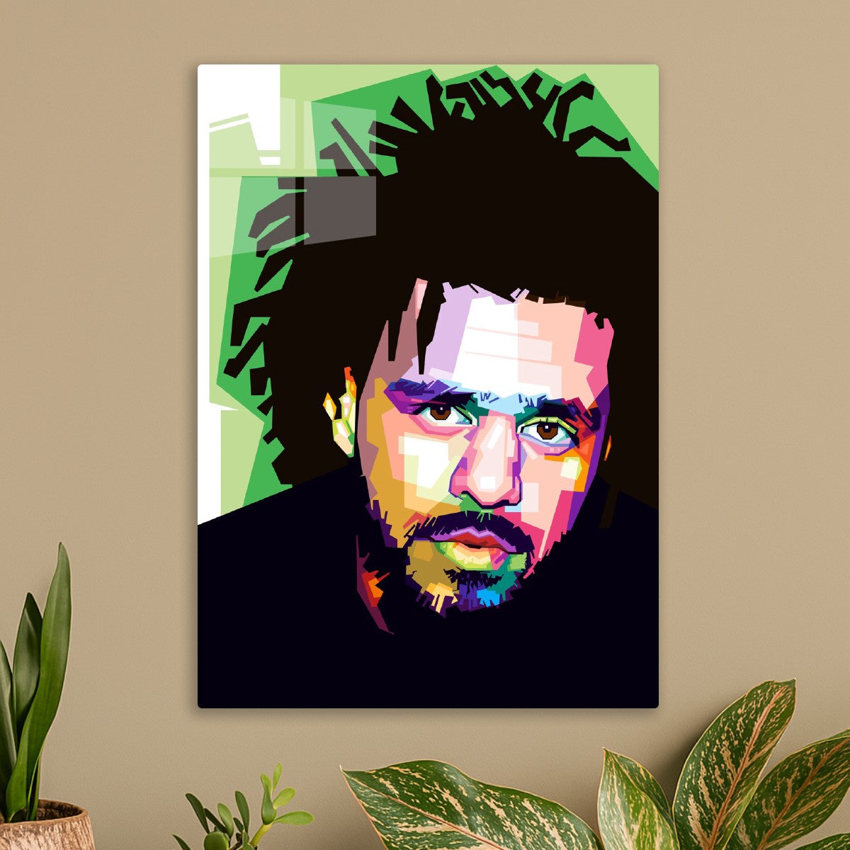 J. Cole WPAP Popart