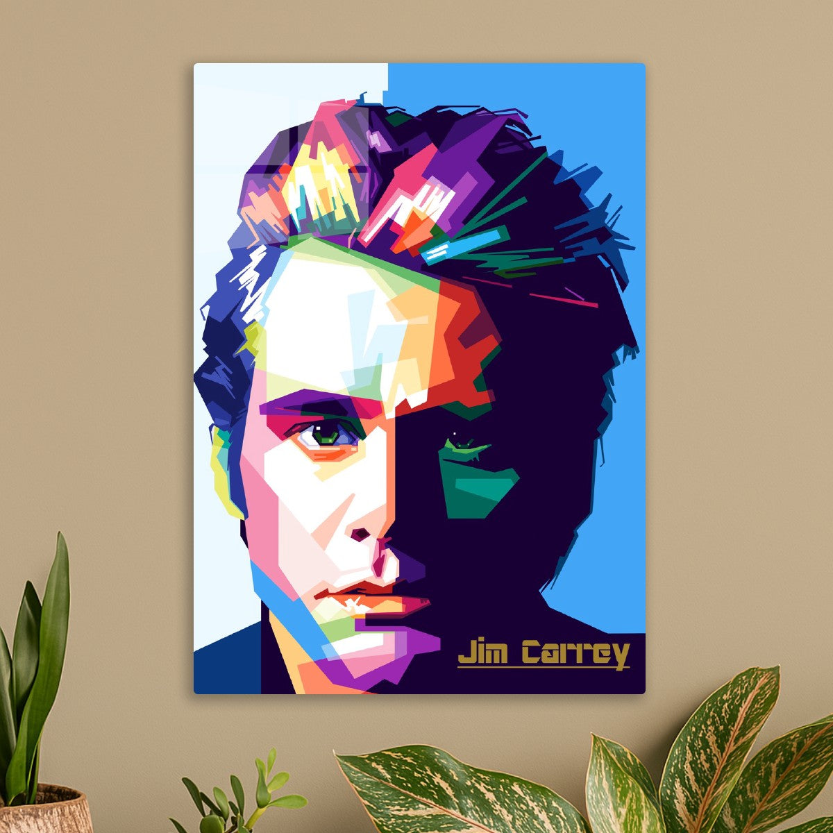 Jim Carrey WPAP Popart
