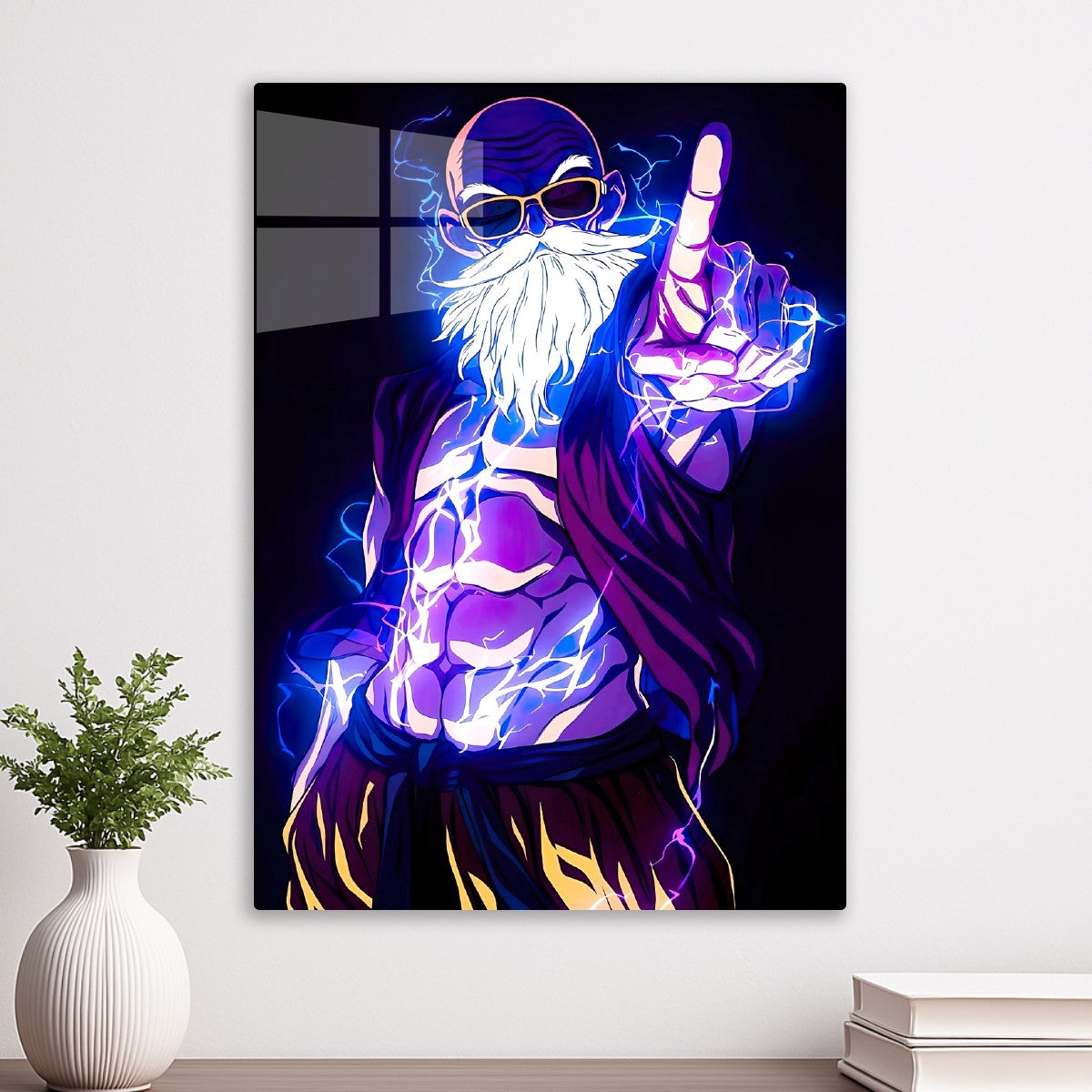 Master Roshi neon light, Dragon ball