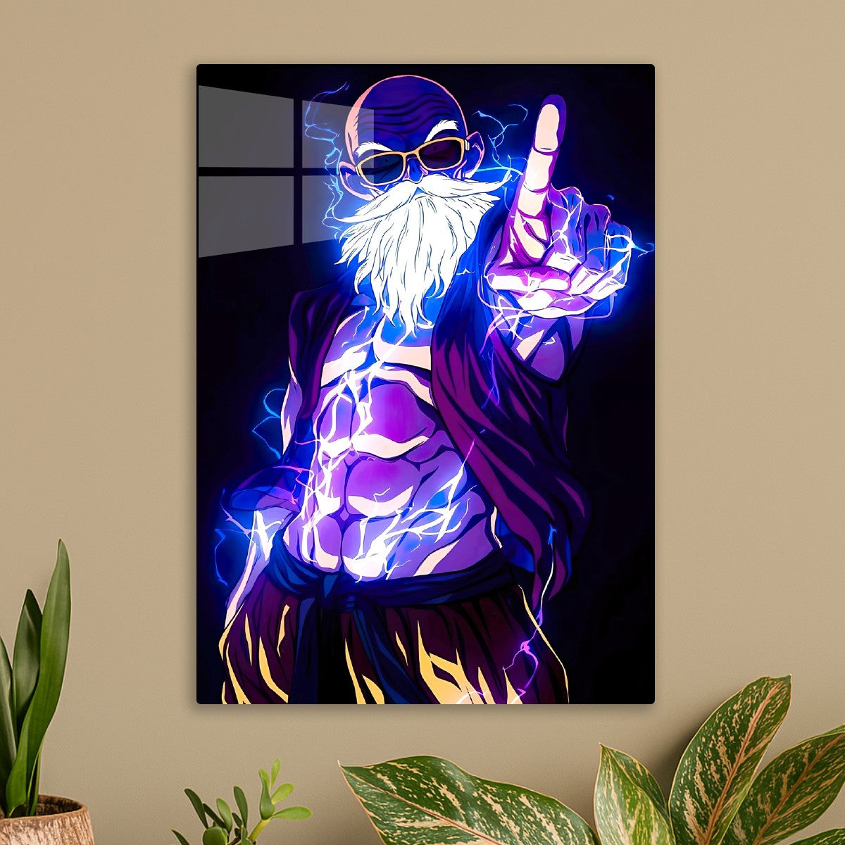 Master Roshi neon light, Dragon ball
