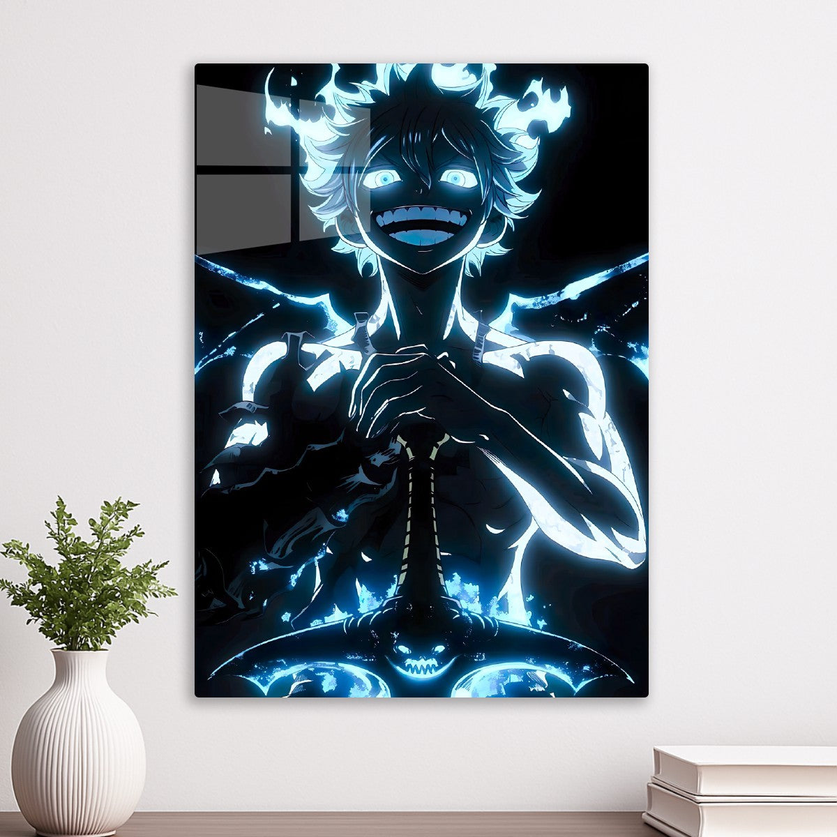 Asta Black Clover Neon
