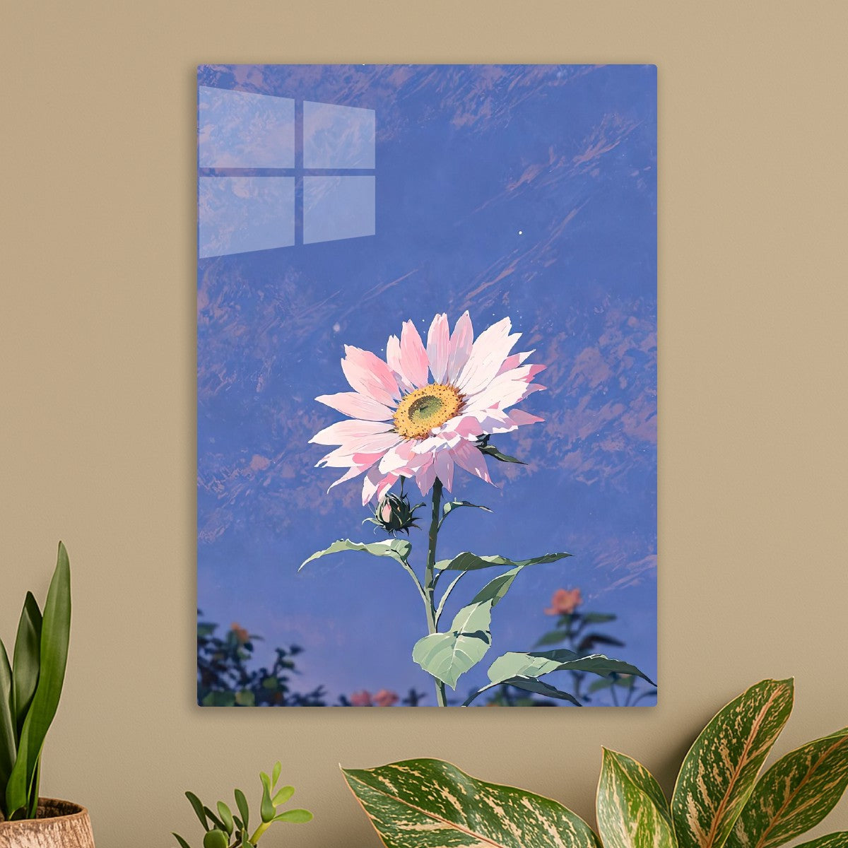 Pink Sunflower Dreamscape 