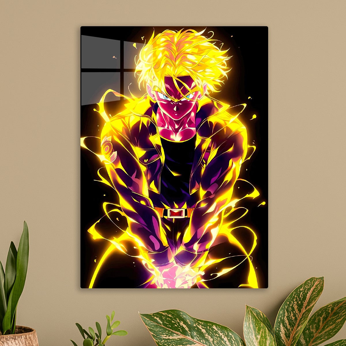 Trunks golden neon, Dragon ball