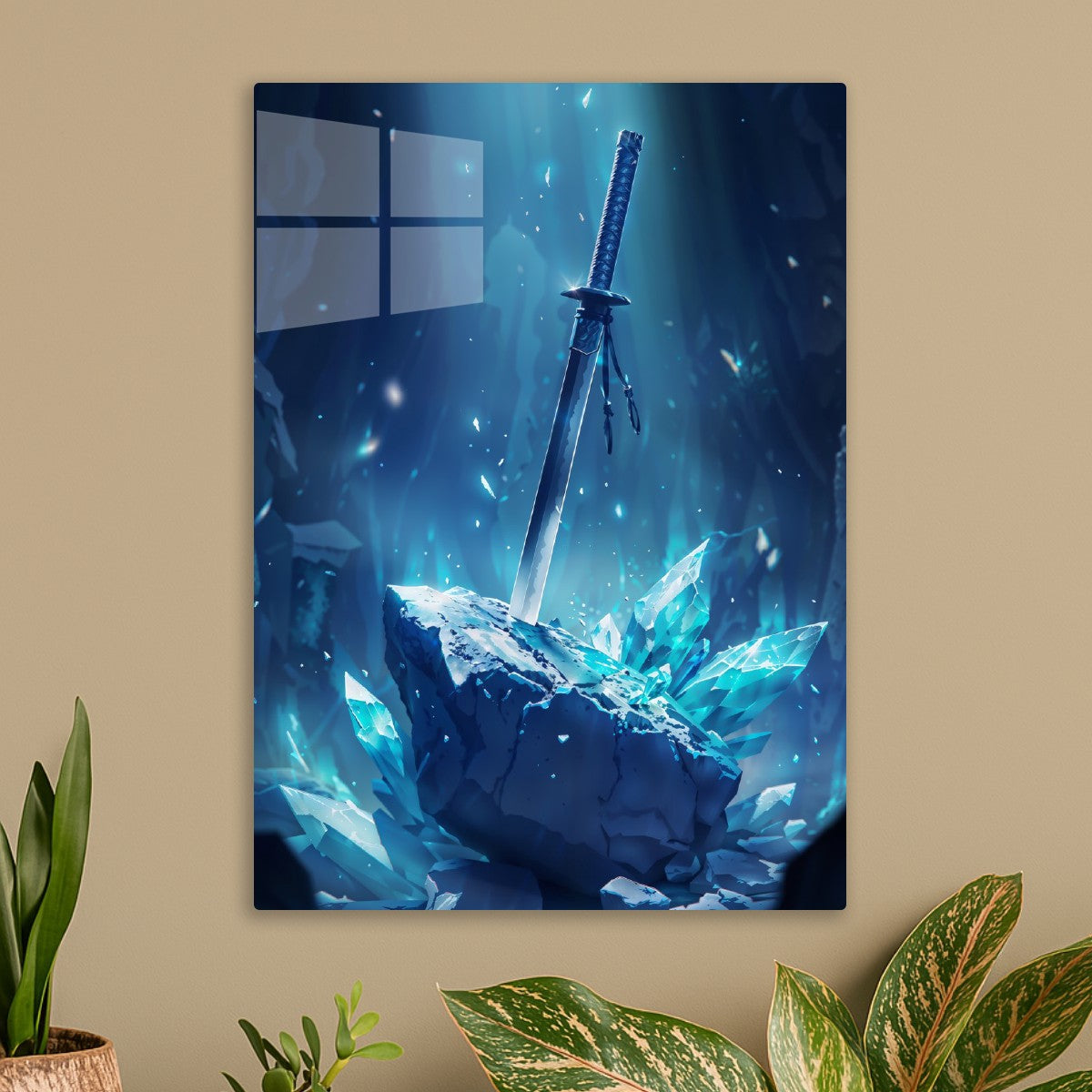 Sword Beneath the Crystal