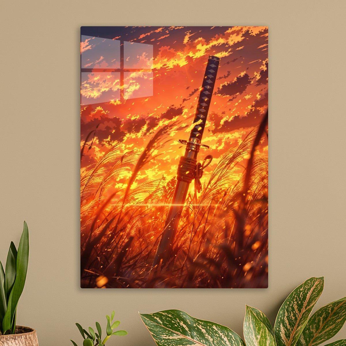 Samurai Sword Sunset