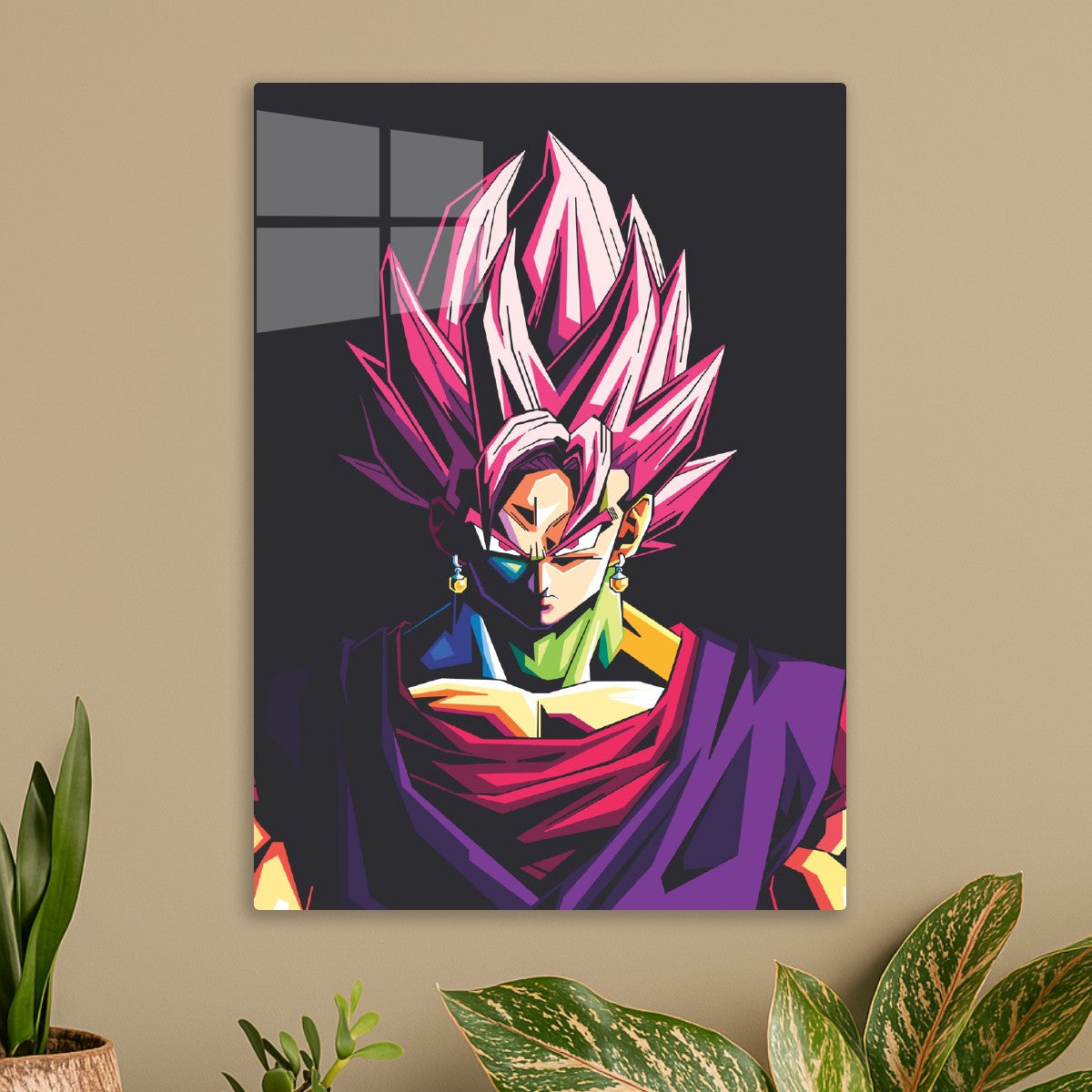 Goku Super Saiyan God Popart