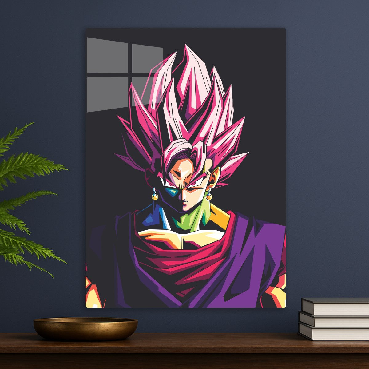 Goku Super Saiyan God Popart