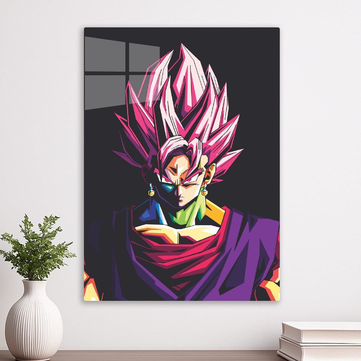 Goku Super Saiyan God Popart