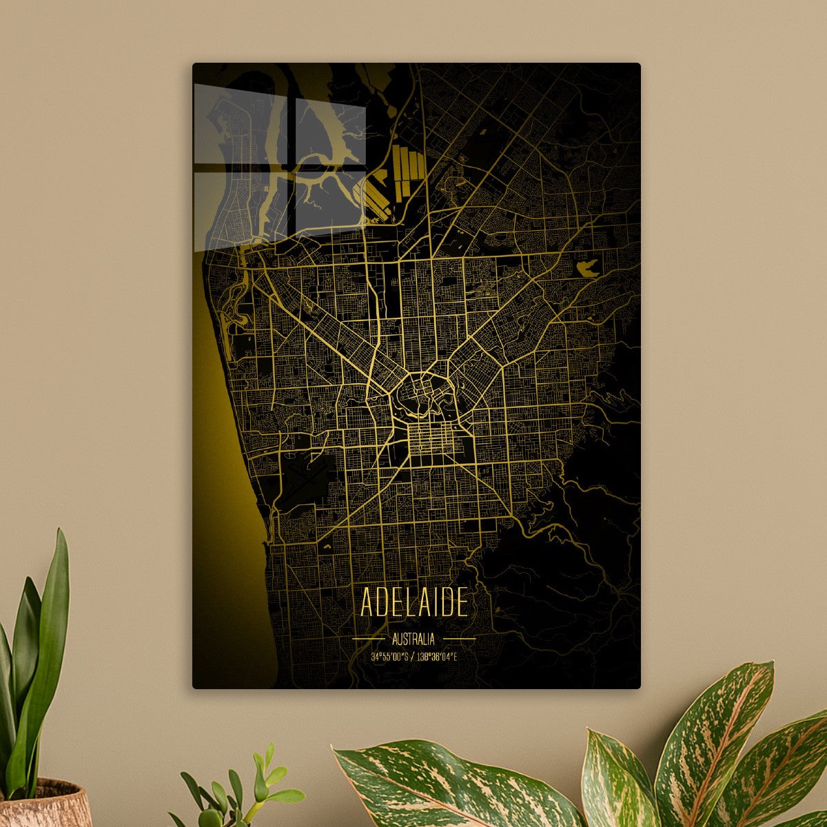 Adelaide Lights City Map