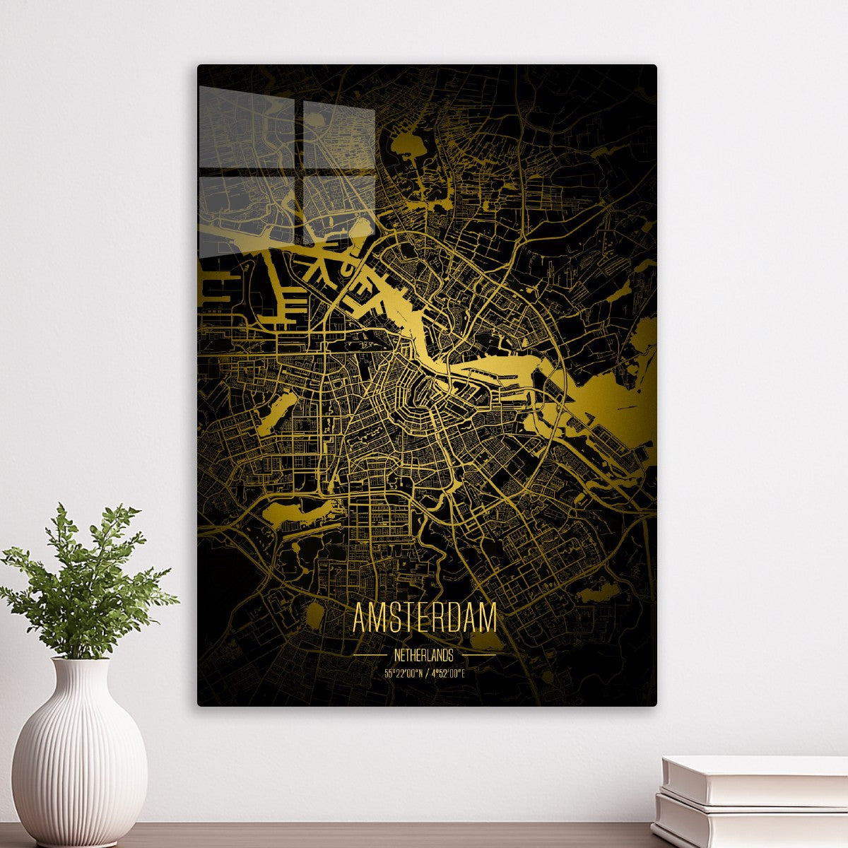 Amsterdam Lights City Map