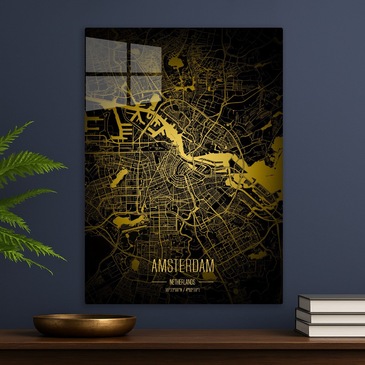 Amsterdam Lights City Map