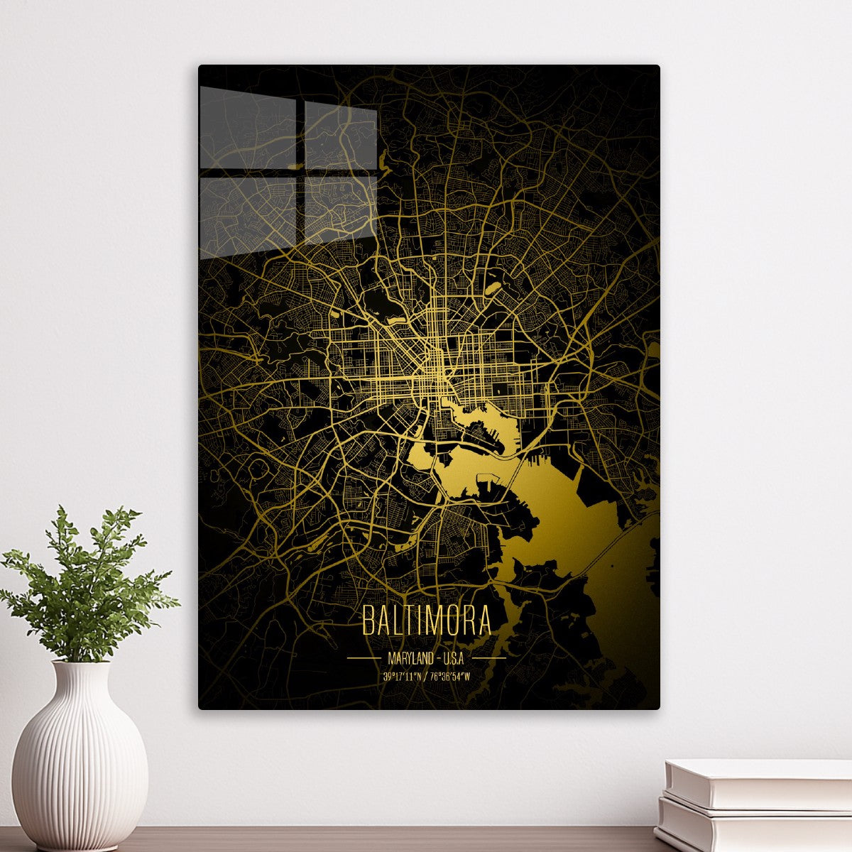 Baltimora Lights City Map
