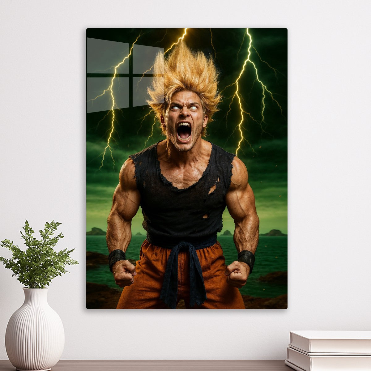 Goku first transformation, Dragon ball