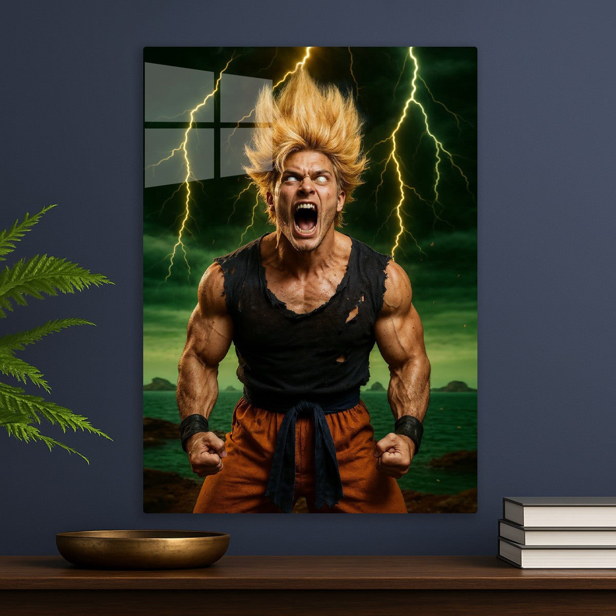 Goku first transformation, Dragon ball