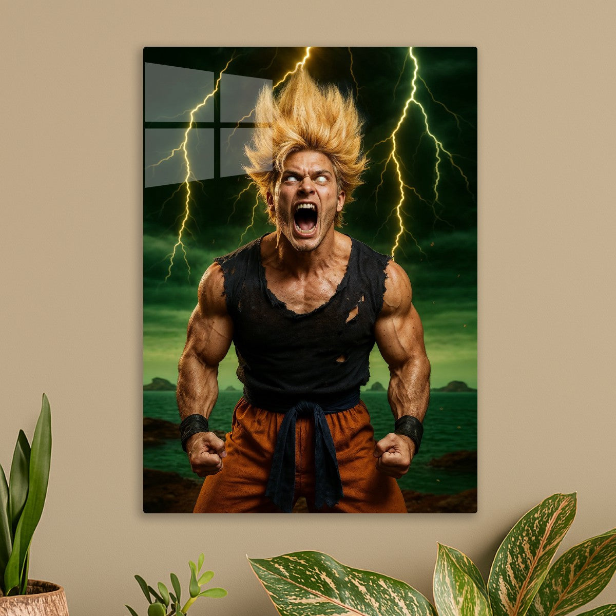 Goku first transformation, Dragon ball