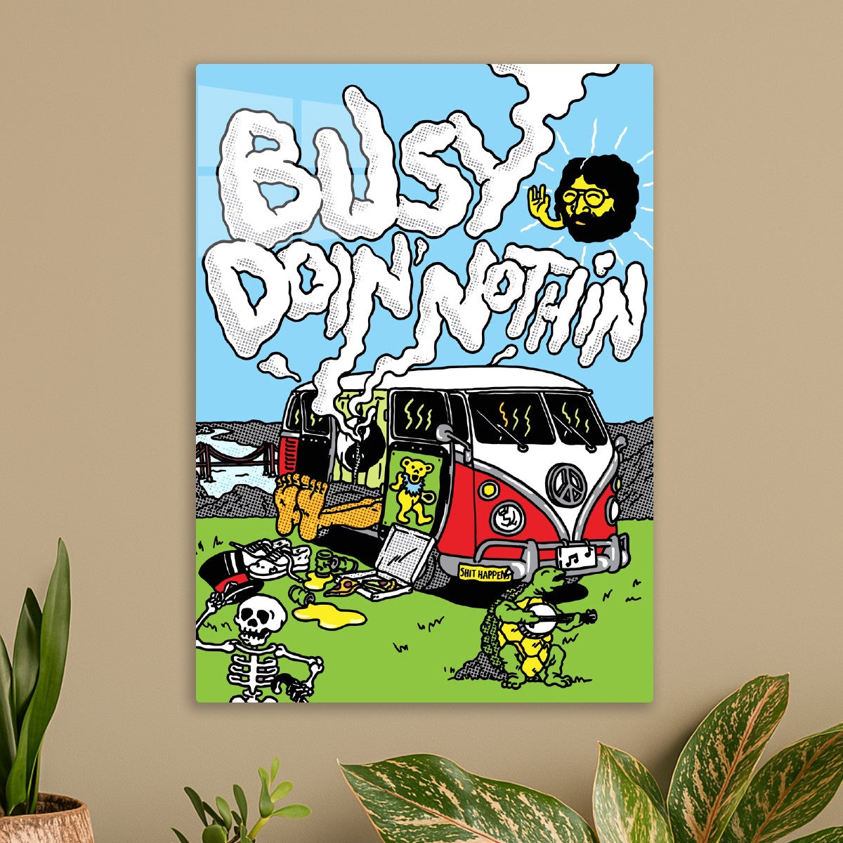 Busy Doin' Nothin Art