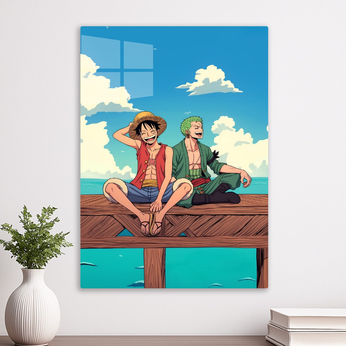 Monkey D Luffy and Roronoa Zoro , One Piece
