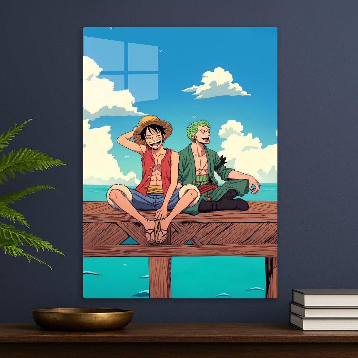 Monkey D Luffy and Roronoa Zoro , One Piece