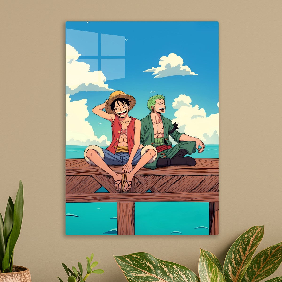 Monkey D Luffy and Roronoa Zoro , One Piece