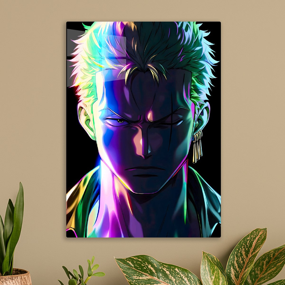 Zoro Neon Art