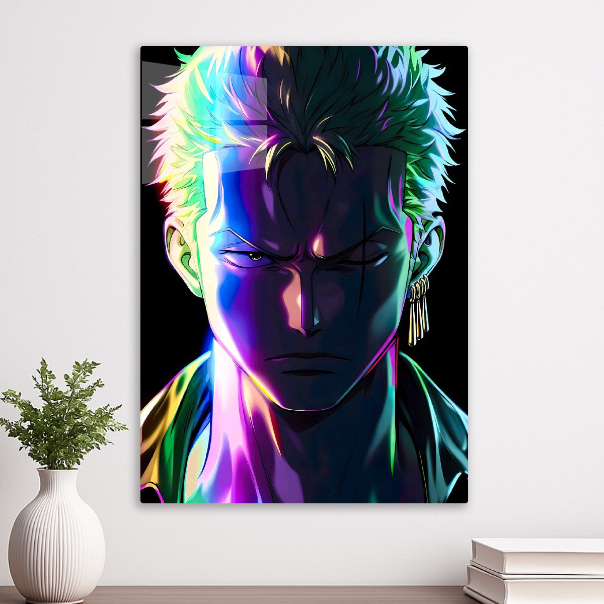 Zoro Neon Art