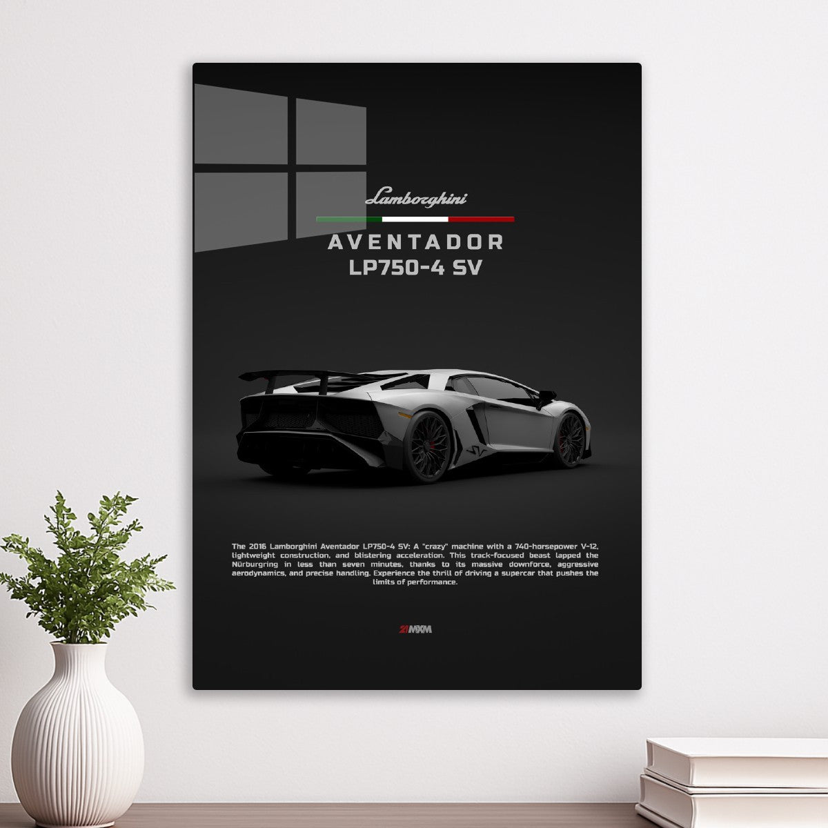 Lamborghini Aventador Back