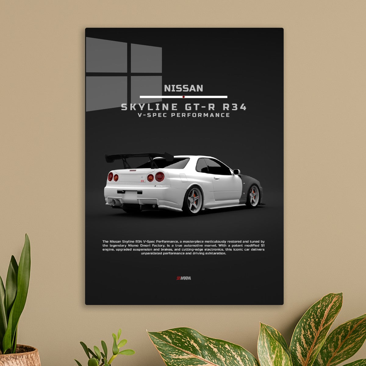 Nissan Skyline R34 V-spec Back