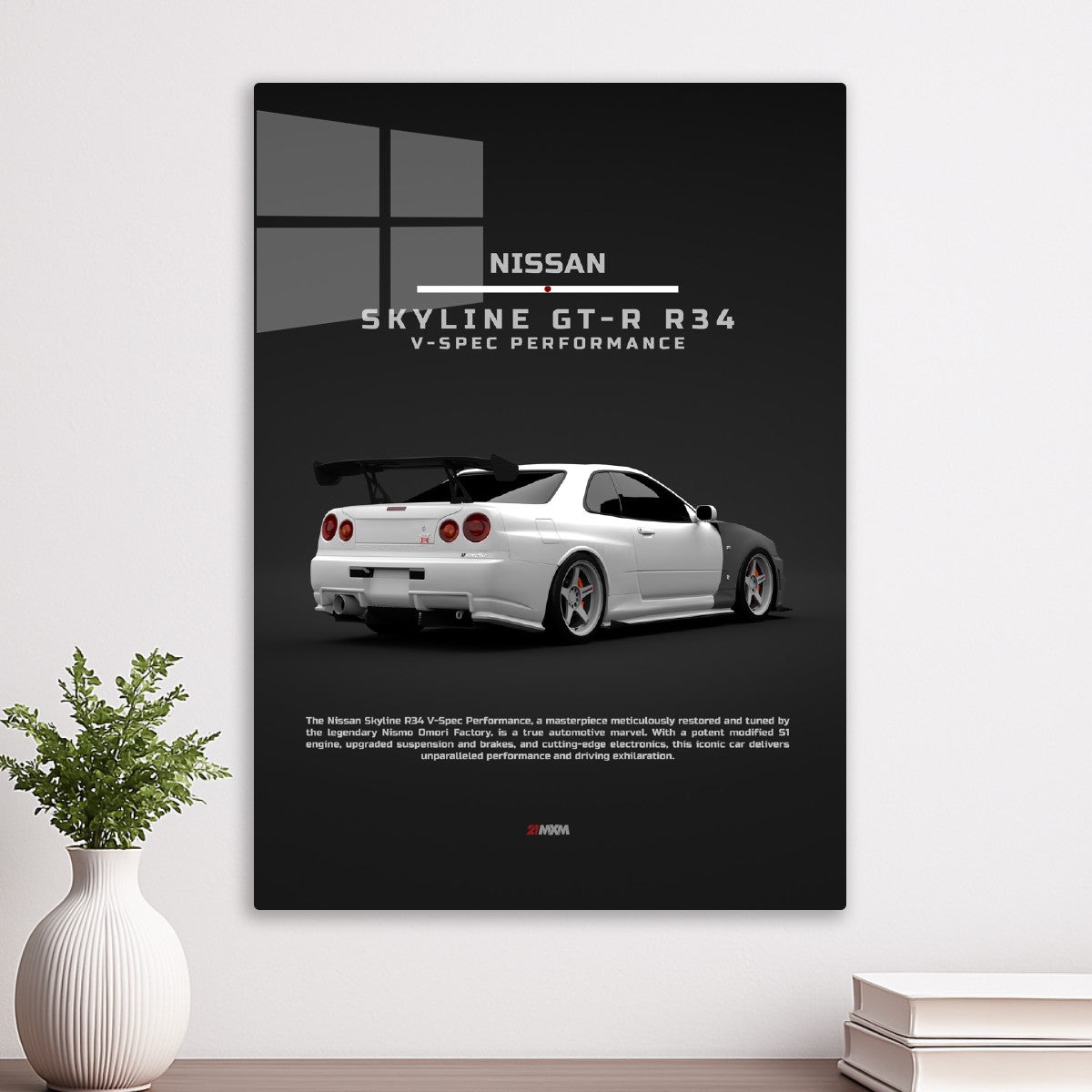 Nissan Skyline R34 V-spec Back
